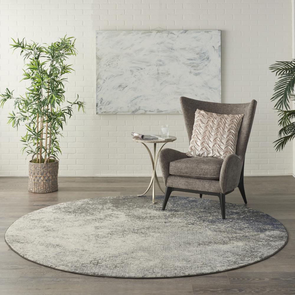 Modern Round Area Rug, 8' x Round. Picture 3