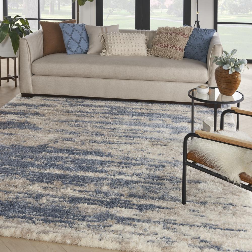 Shag Rectangle Area Rug, 7' x 9'. Picture 2