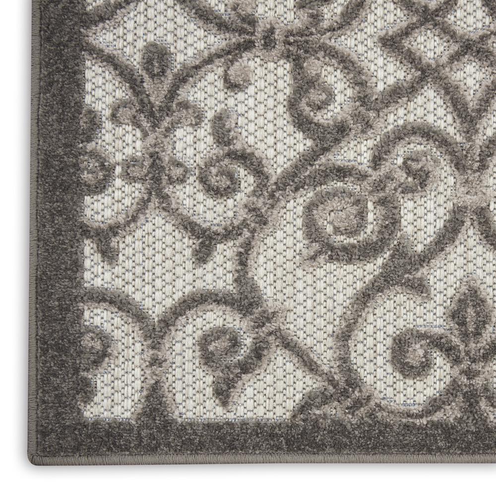 Aloha Area Rug, Grey/Charcoal, 3'6" x 5'6". Picture 5