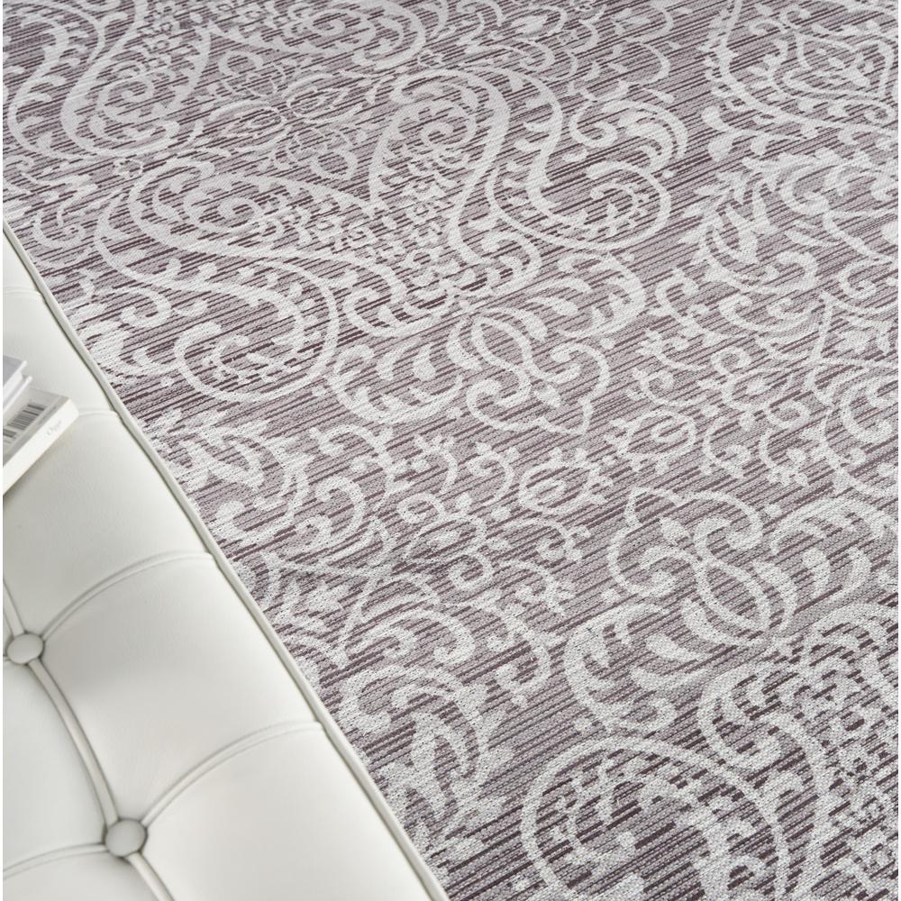 Waverly Washables Collection 7'10 x 9'10 Stone Area Rug. Picture 8