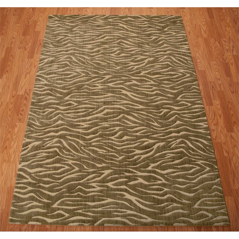 Cosmopolitan Area Rug, Cocoa, 5'3" x 8'3". Picture 3