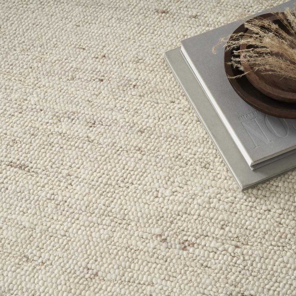 Nourison Alanna Area Rug Farmhouse 7'9" x 9'9" Rectangle, Ivory. Picture 8