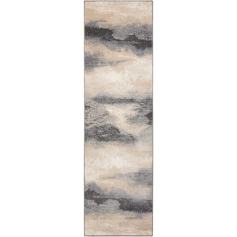Modern Runner Area Rug, 8' Runner. Picture 1