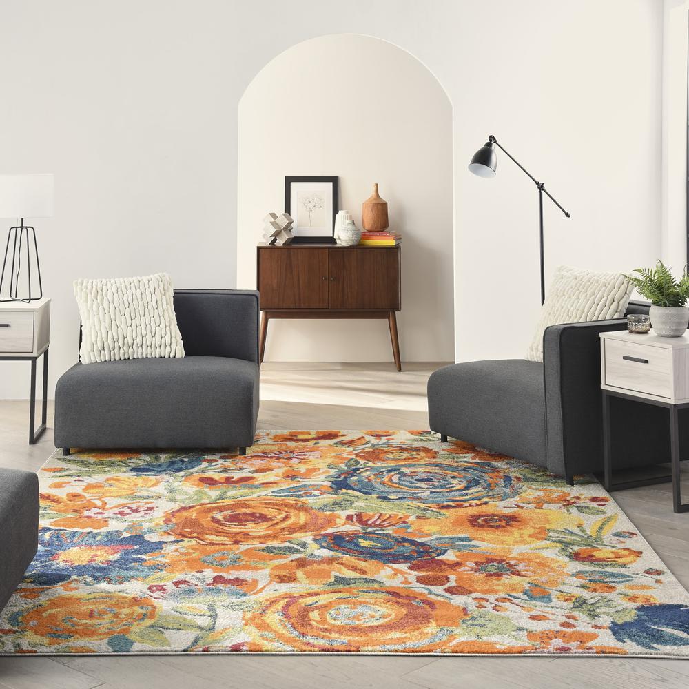 Contemporary Rectangle Area Rug, 8' x 10'. Picture 9
