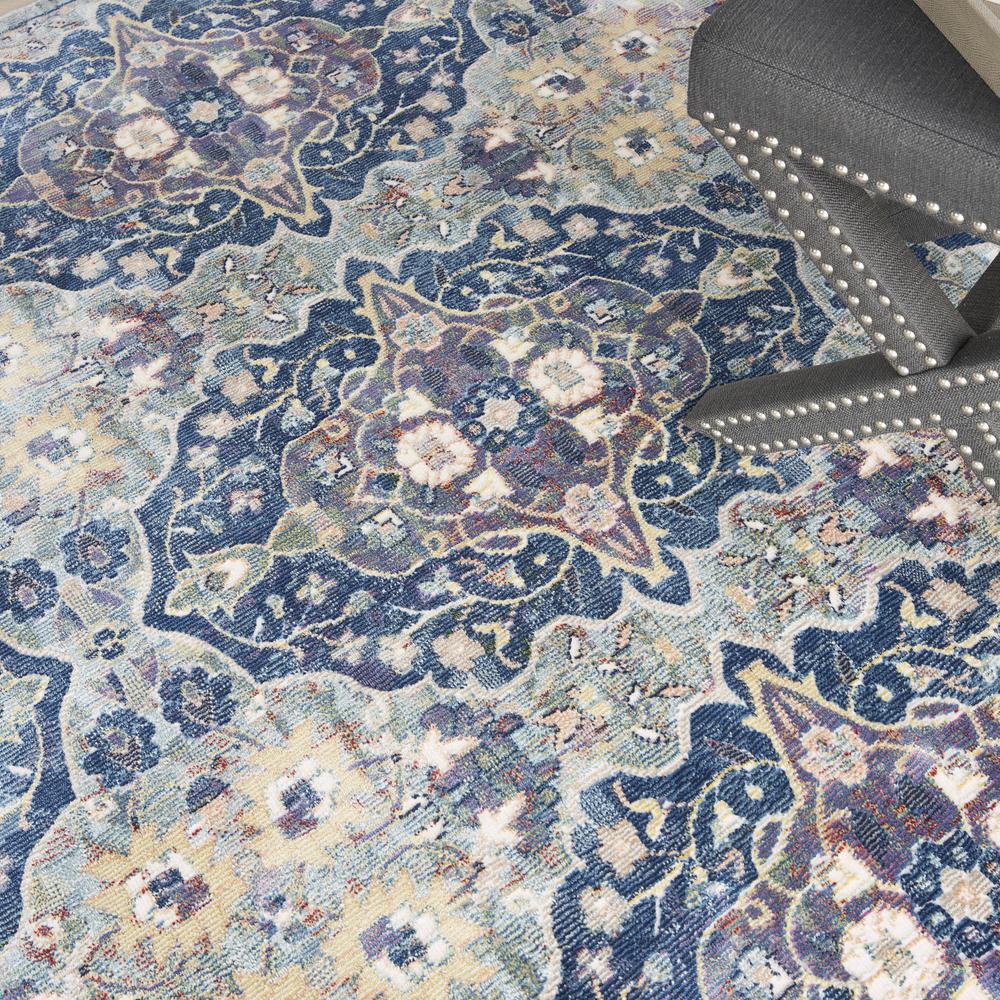 Bohemian Round Area Rug, 6' x Round. Picture 9