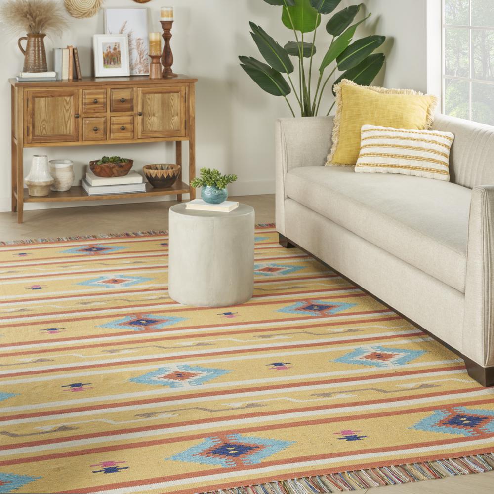 Southwestern Rectangle Area Rug, 8' x 10'. Picture 2