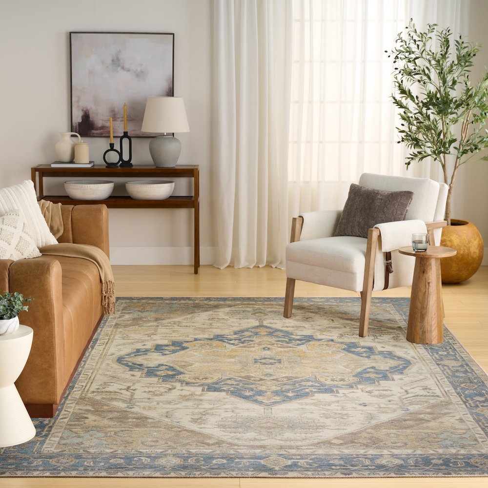 Nourison Home Vintage Washables Area Rug. Picture 6