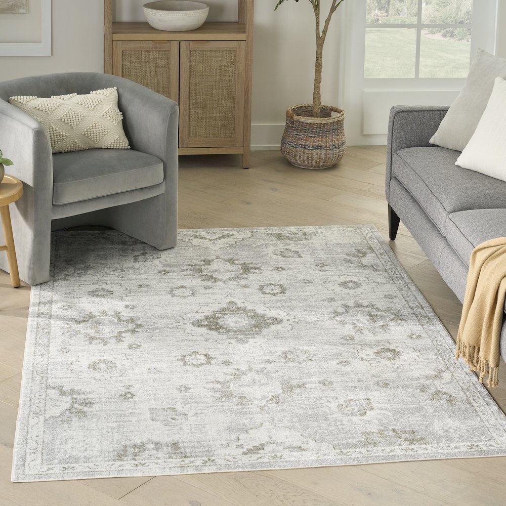 Nourison Home Astra Machine Washable Area Rug. Picture 2