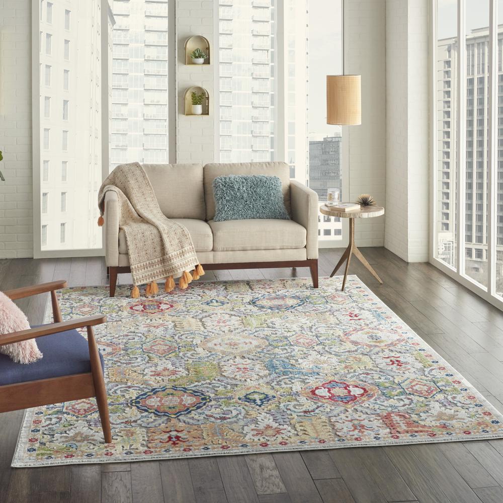 Bohemian Rectangle Area Rug, 8' x 10'. Picture 9