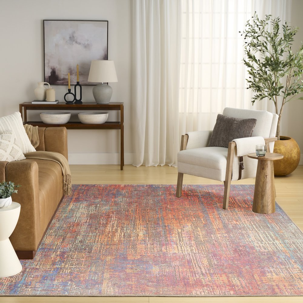 Nourison Home Botanical Washables Area Rug. Picture 9