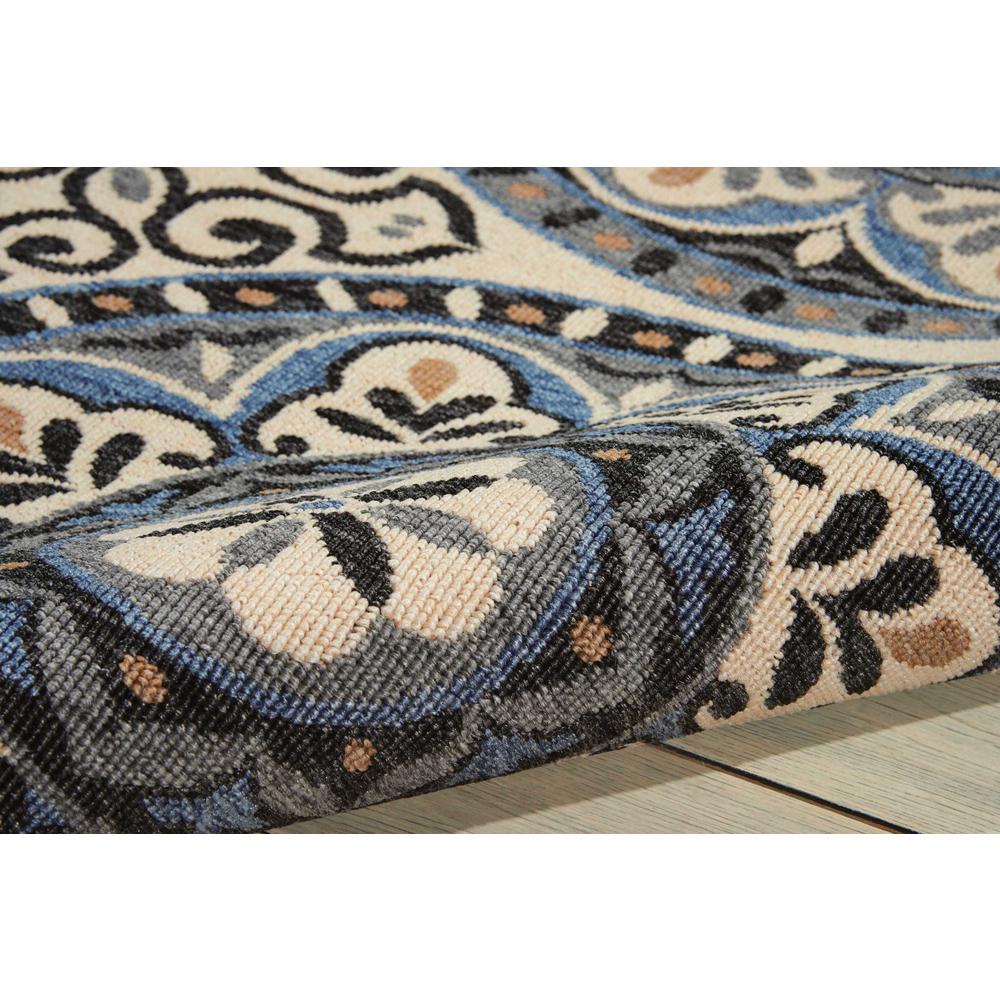 Caribbean Area Rug, Ivory/Charcoal, 2'3" x 7'6". Picture 4