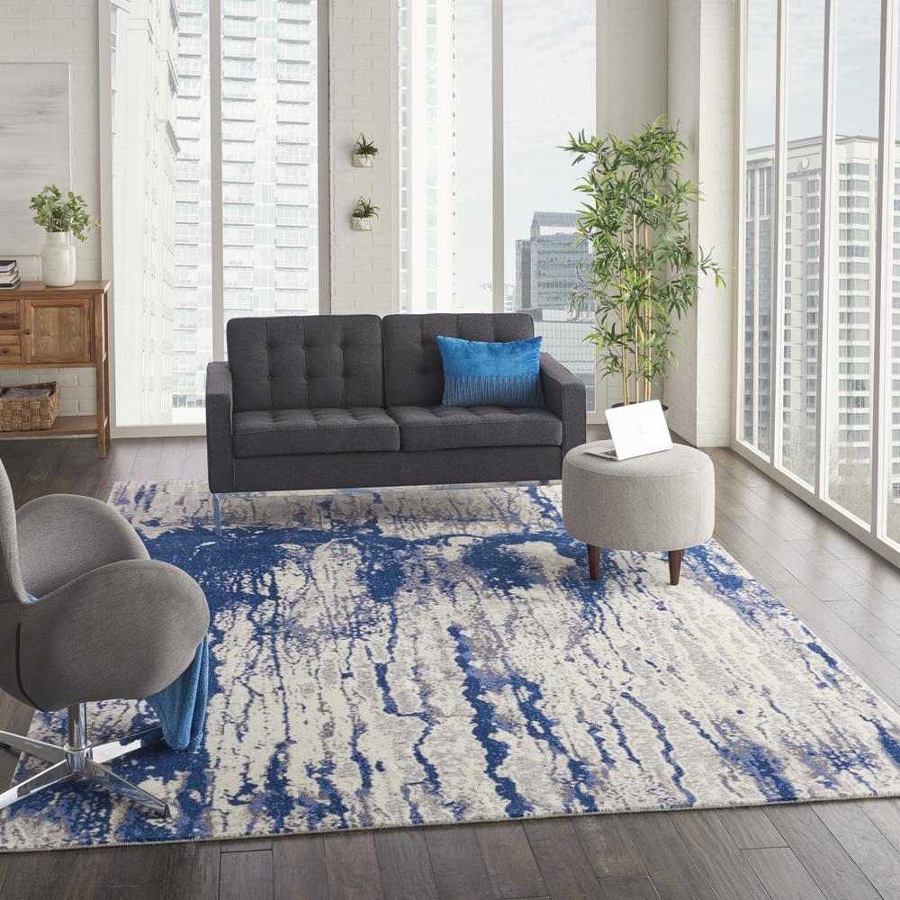 Modern Rectangle Area Rug, 10' x 14'. Picture 10