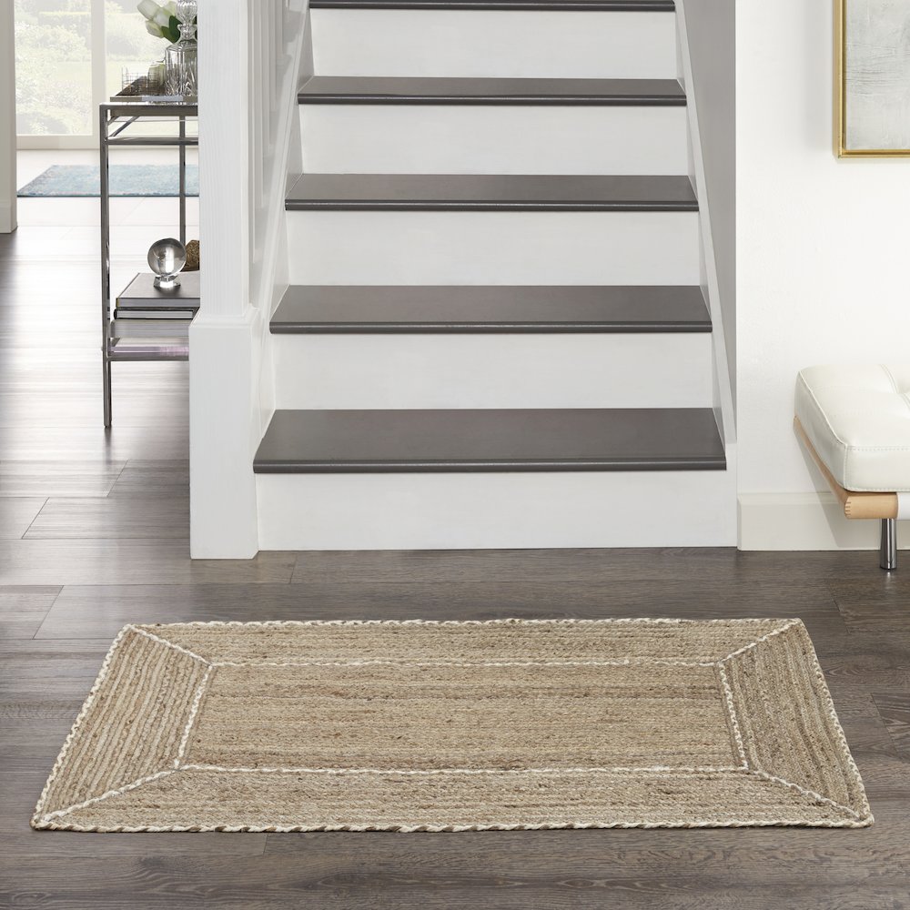 Nourison Home Terrazzo Jute Area Rug. Picture 2