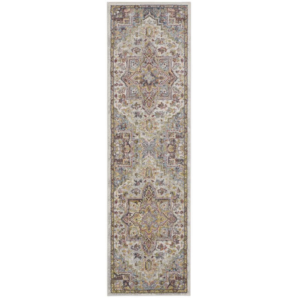Bohemian Runner Area Rug, 8' Runner. Picture 1