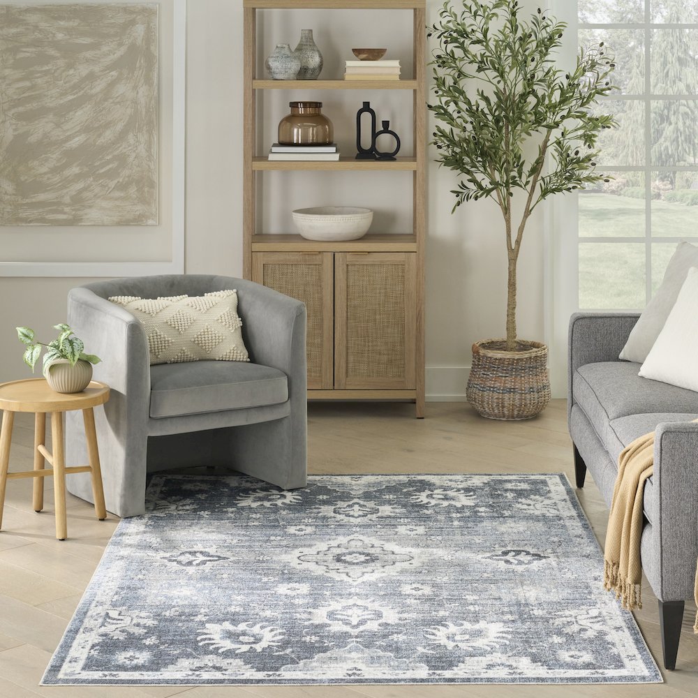 Nourison Home Astra Machine Washable Area Rug. Picture 9