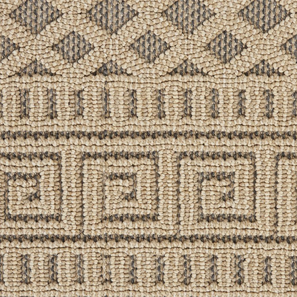 Nourison Elwood 2'2 x 4'5, Mocha Area Rug. Picture 6