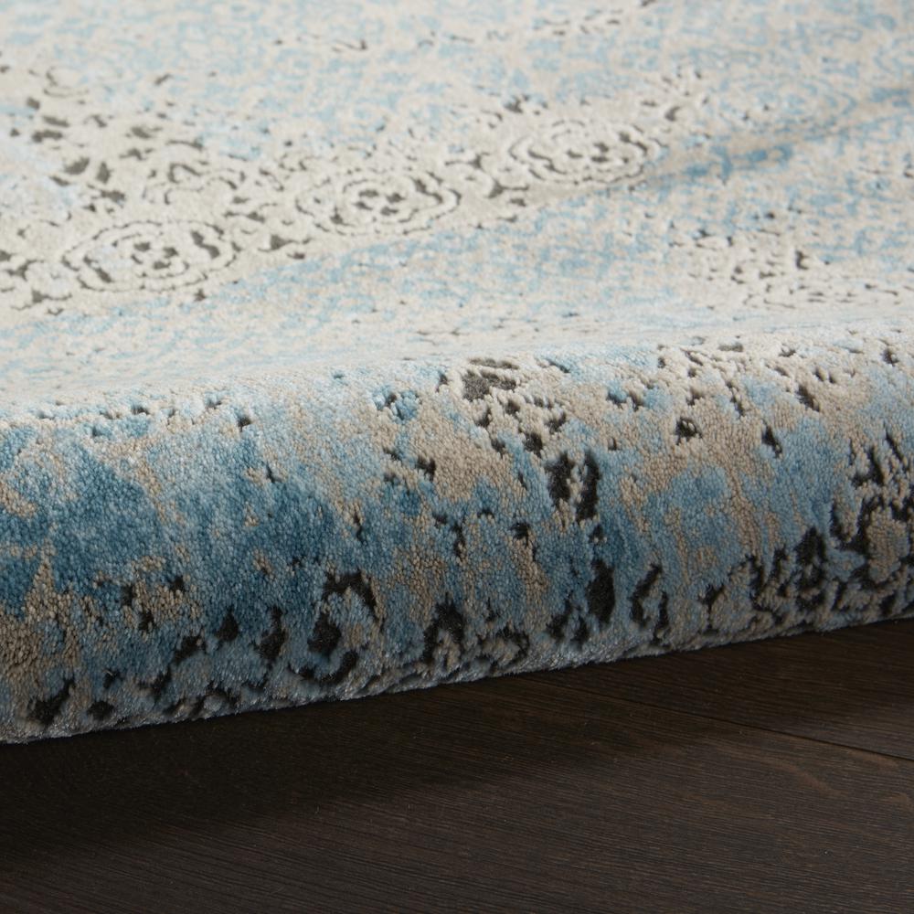 Karma Area Rug, Blue, 5'3" x 7'4". Picture 7