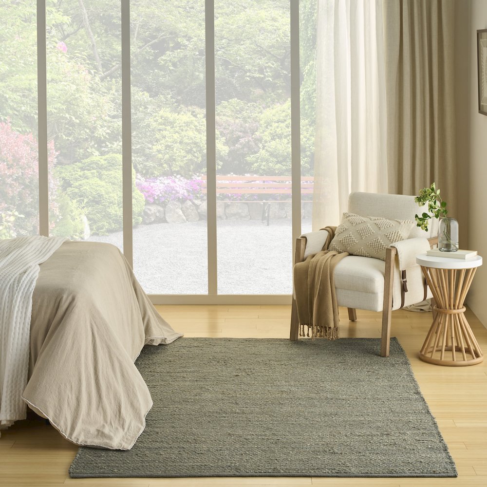 Nourison Home Natural Jute Area Rug. Picture 9