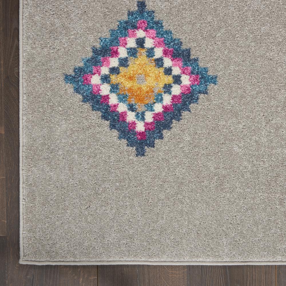 Rectangle Bohemian Machine Made Area Rug. Picture 4