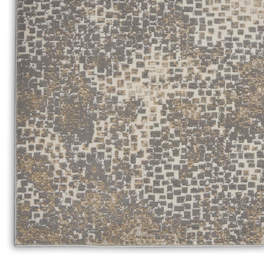 Michael Amini MA90 Uptown Area Rug, Beige/Grey, 4' x 6', UPT02. Picture 5