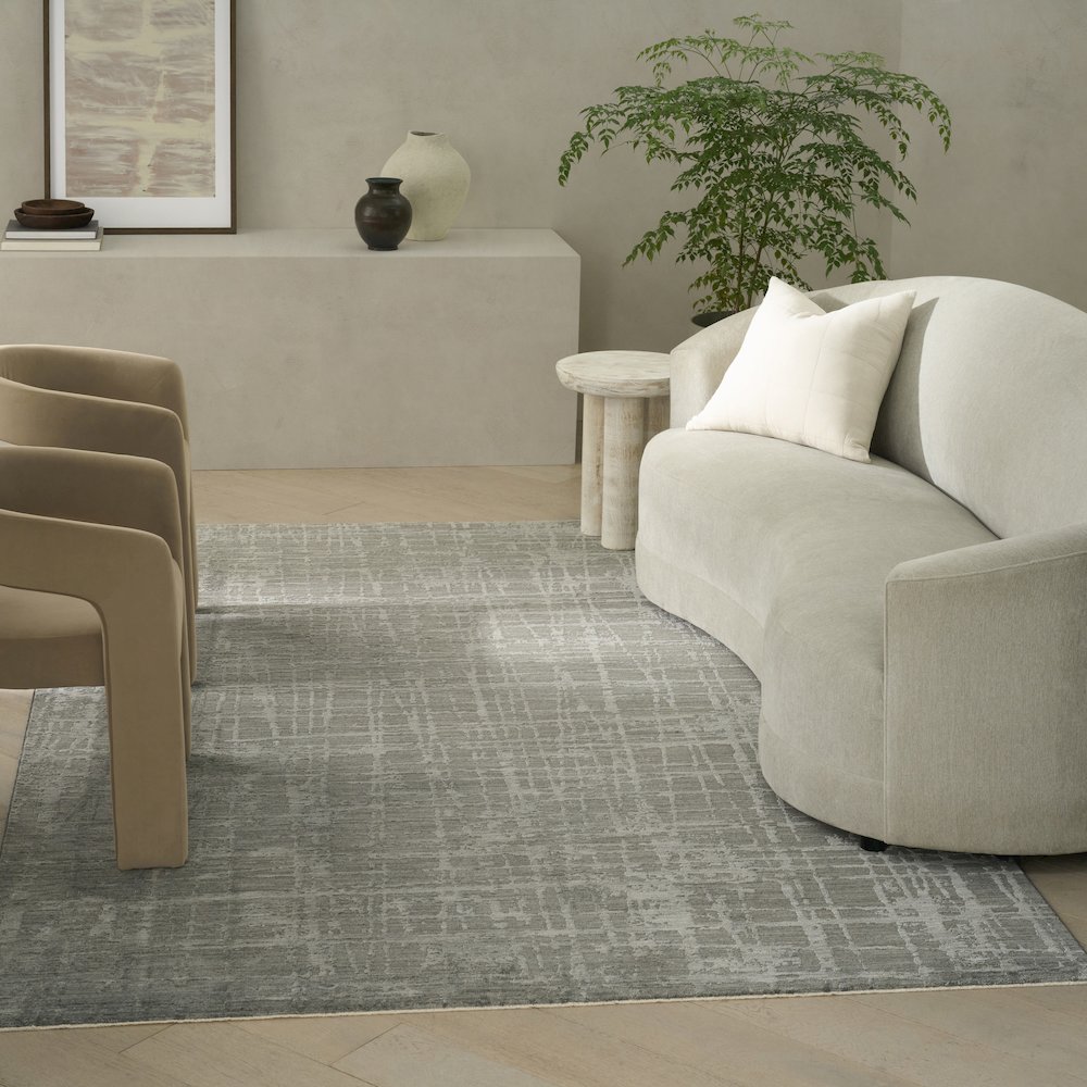 Latitude Area Rug, Slate, 9' x 12'. Picture 2
