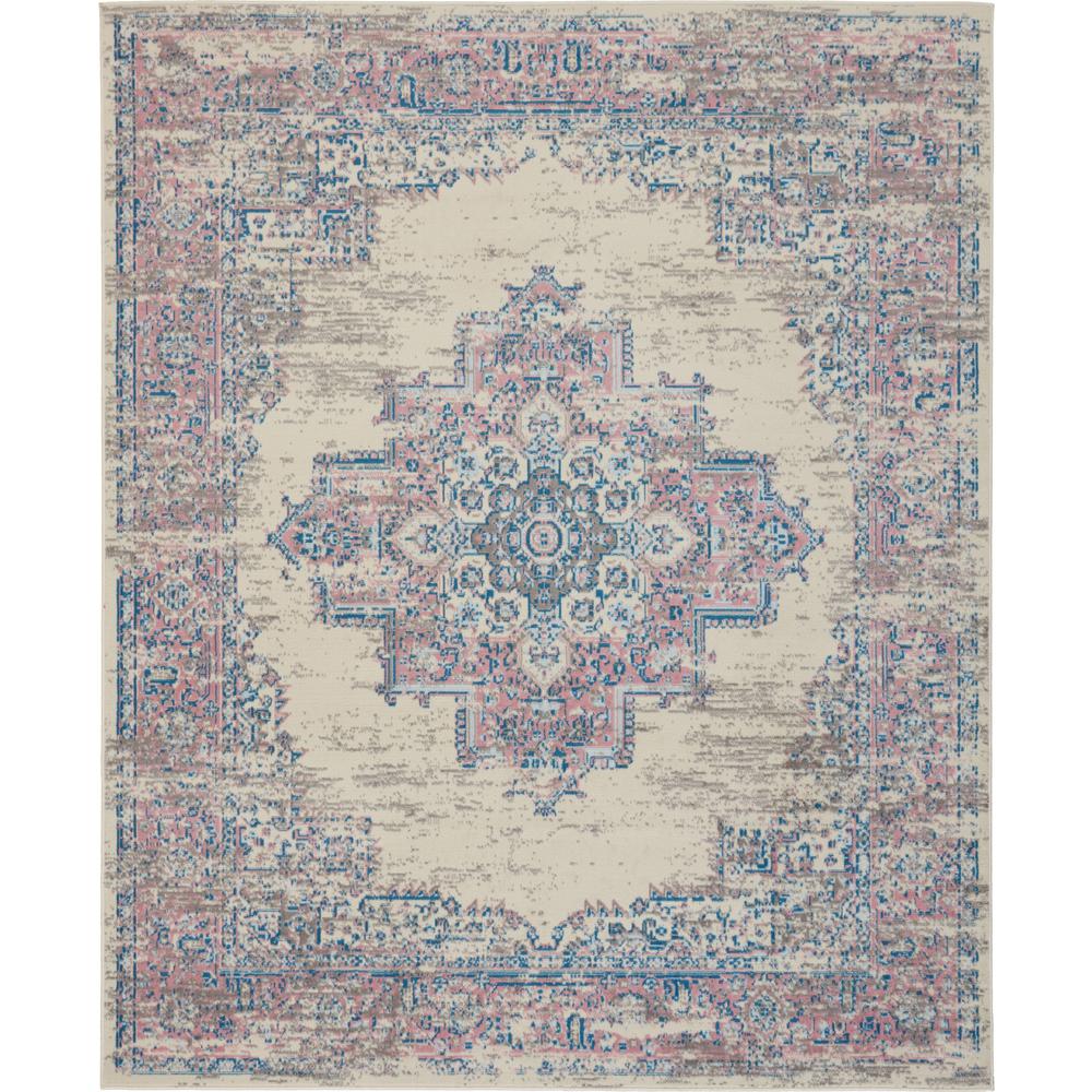 Vintage Rectangle Area Rug, 9' x 12'. Picture 1