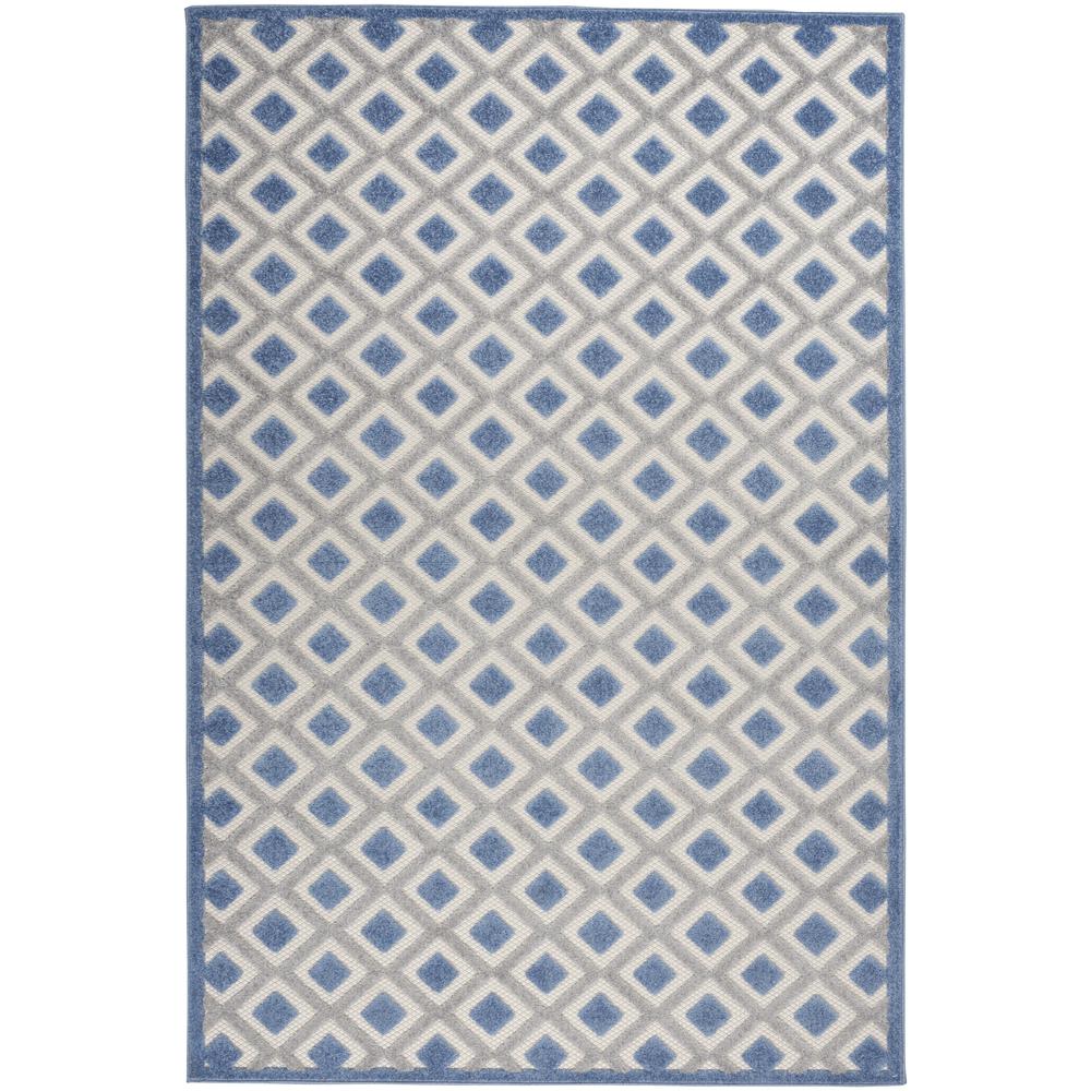 Modern Rectangle Area Rug, 6' x 9'. Picture 1