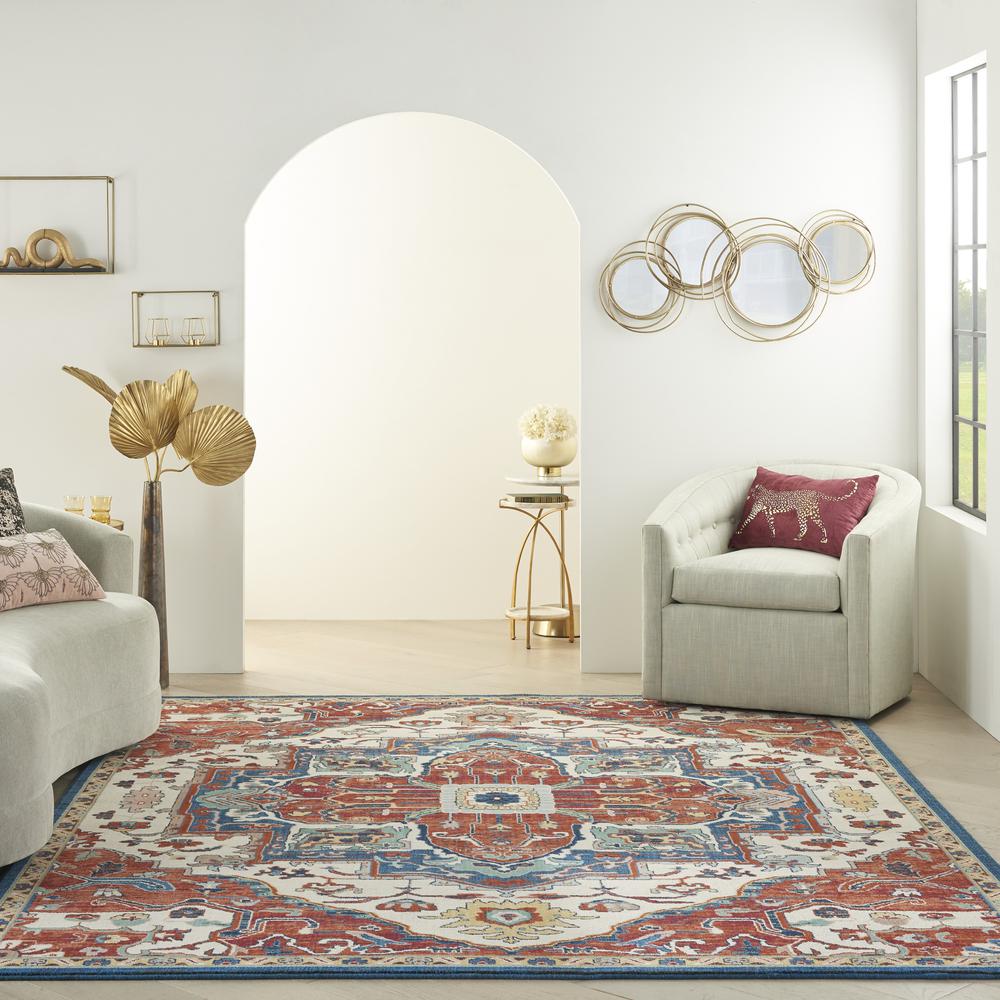 Nourison Parisa Area Rug, 8' x 10' (99446857897). Picture 9