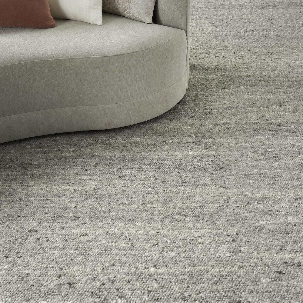 Nourison Alanna Area Rug Farmhouse 7'9" x 9'9" Rectangle, Grey. Picture 10