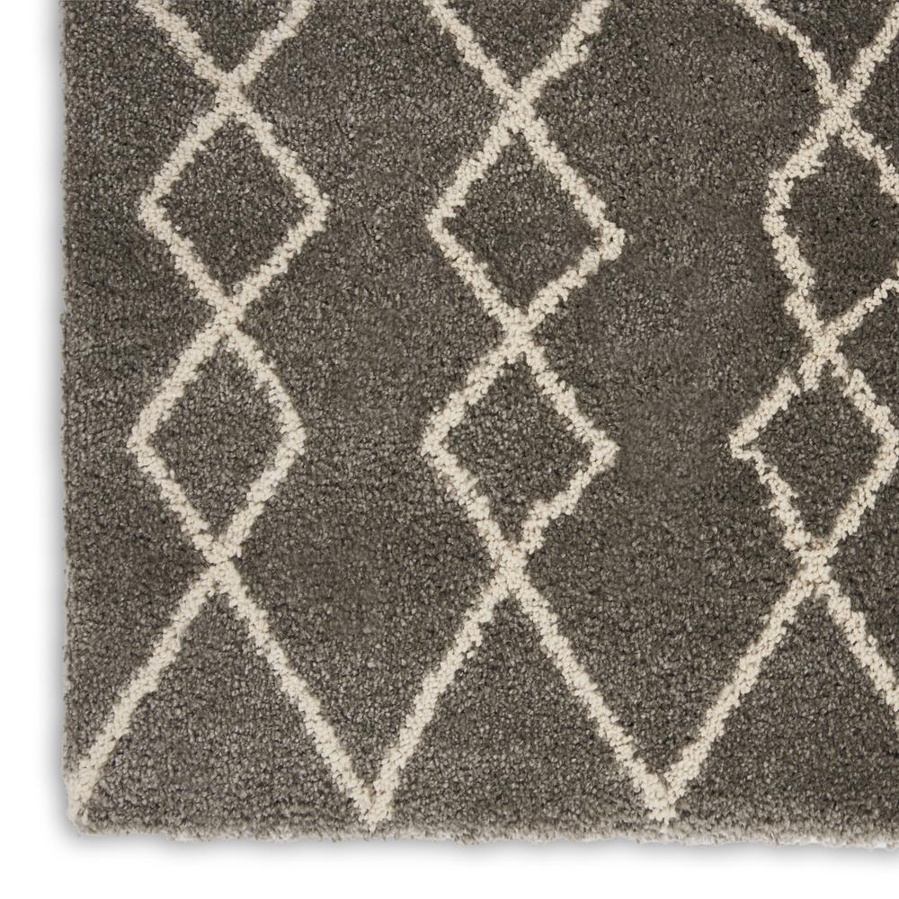 Nourison Home Geometric Shag Area Rug. Picture 5