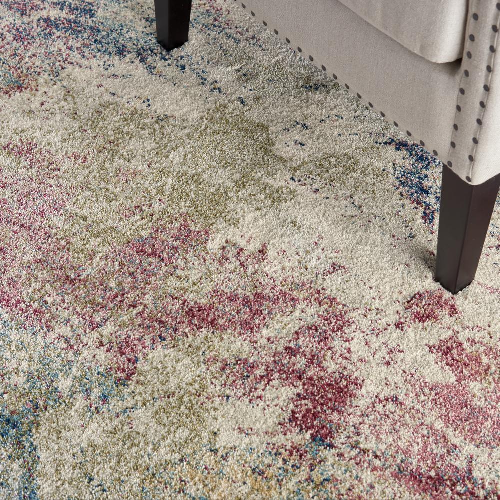 Fusion Area Rug, Cream/Multi, 5'3" x 7'3". Picture 5