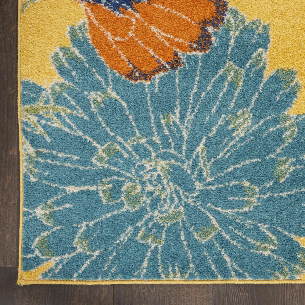 Contemporary Rectangle Area Rug, 4' x 6'. Picture 5