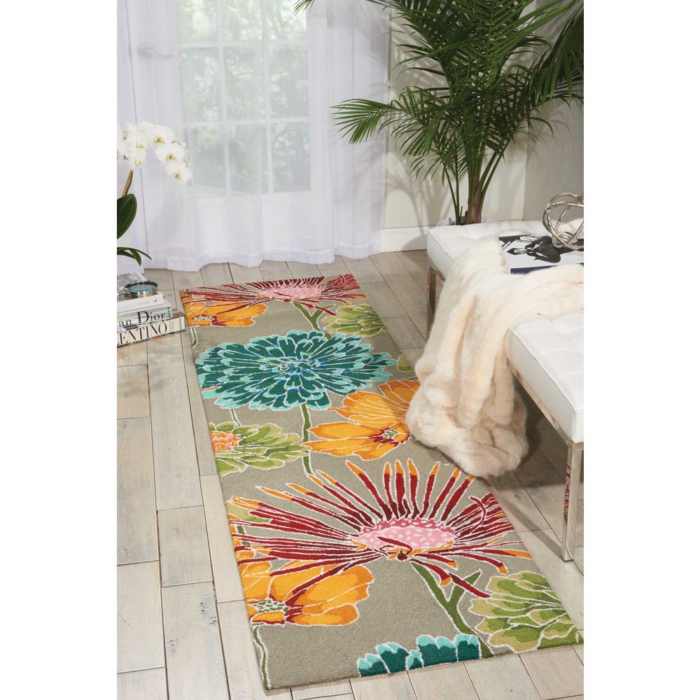Contemporary Runner Area Rug, 8' Runner. Picture 3