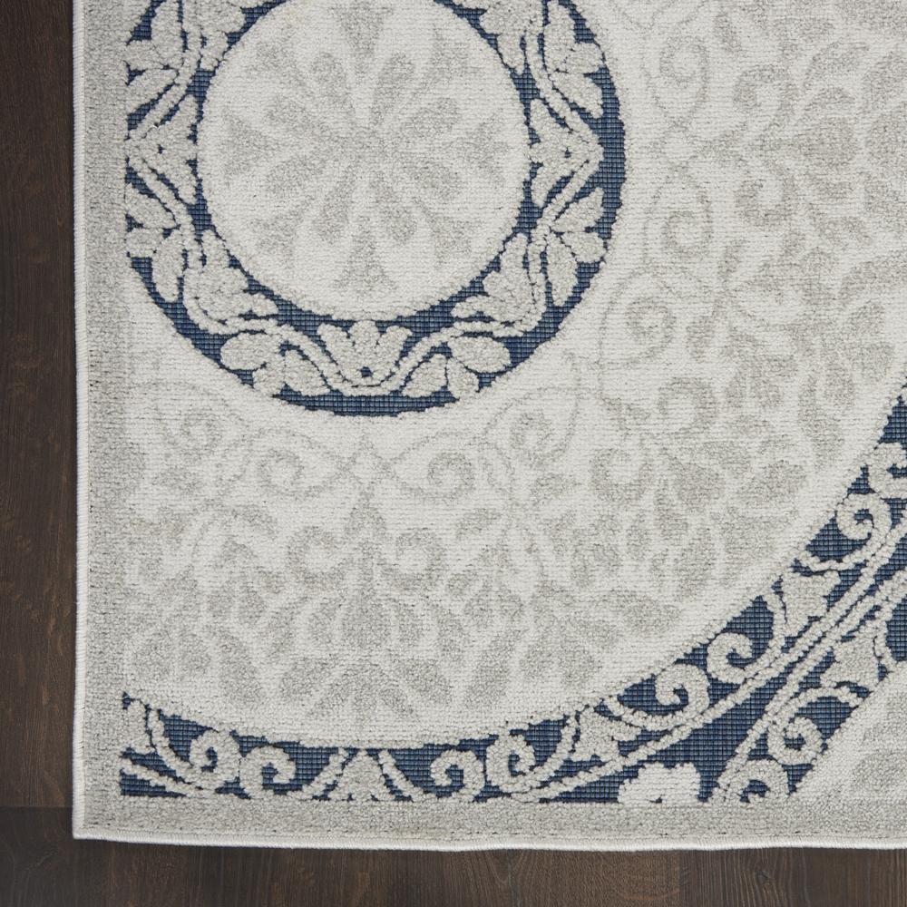 CLA03 Calobra Blue Area Rug- 5'3" x 7'3". Picture 4