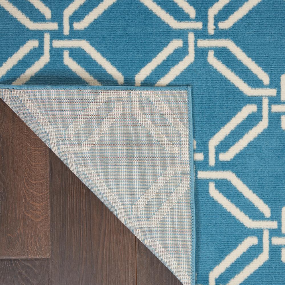 Jubilant Area Rug, Blue, 5'3" x 7'3". Picture 3