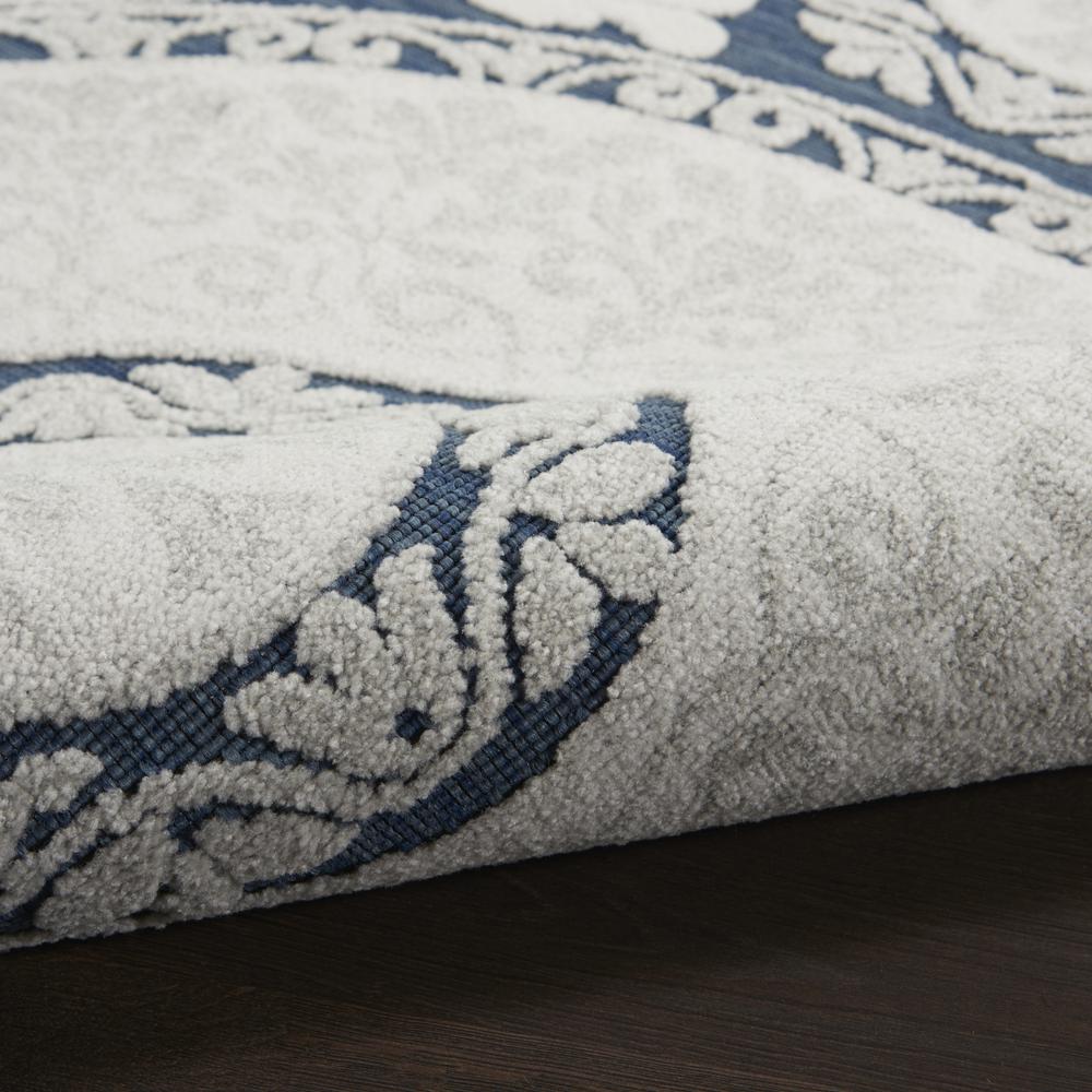 CLA03 Calobra Blue Area Rug- 5'3" x 7'3". Picture 7