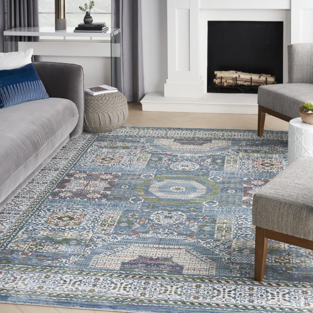 Bohemian Rectangle Area Rug, 9' x 12'. Picture 3