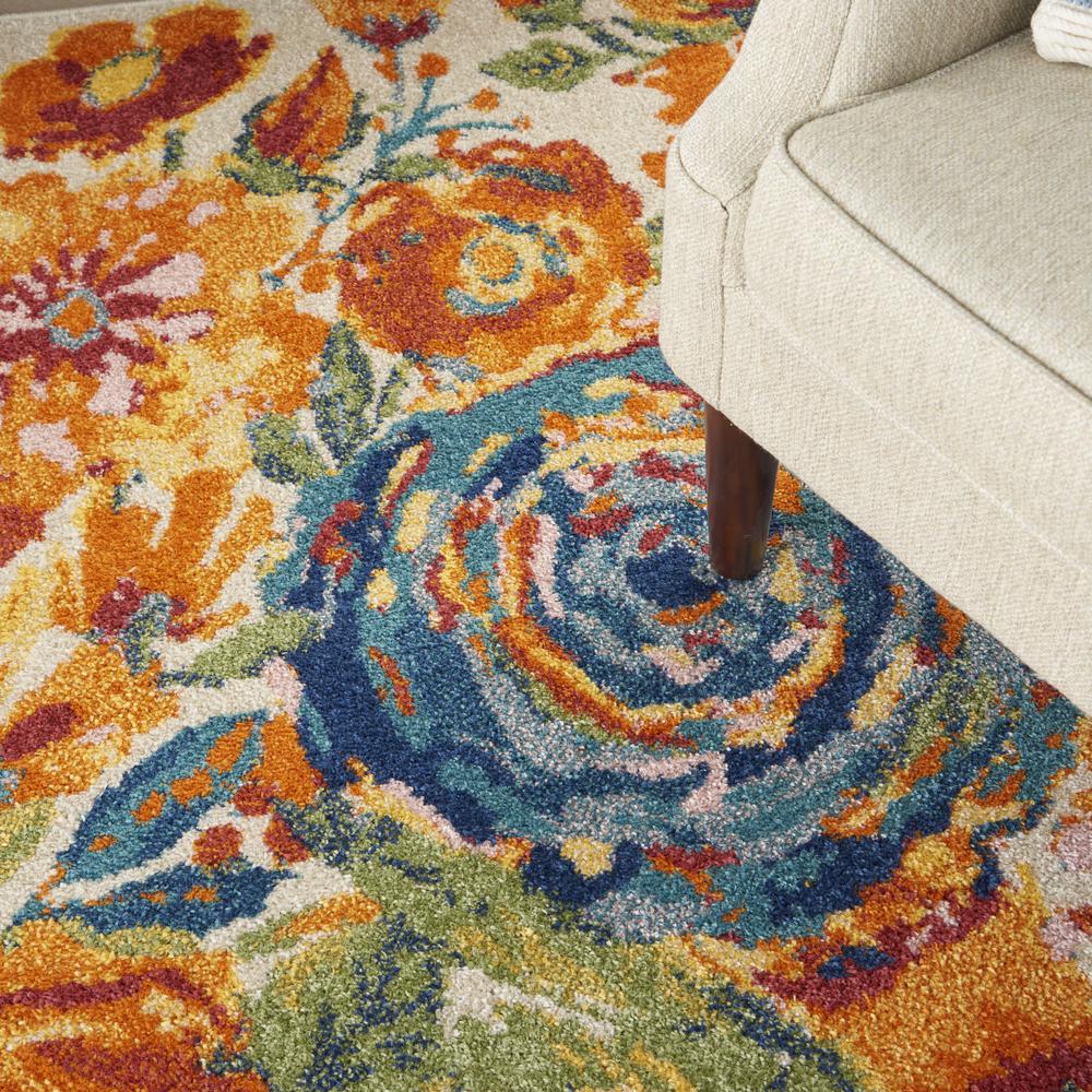 Contemporary Rectangle Area Rug, 4' x 6'. Picture 9