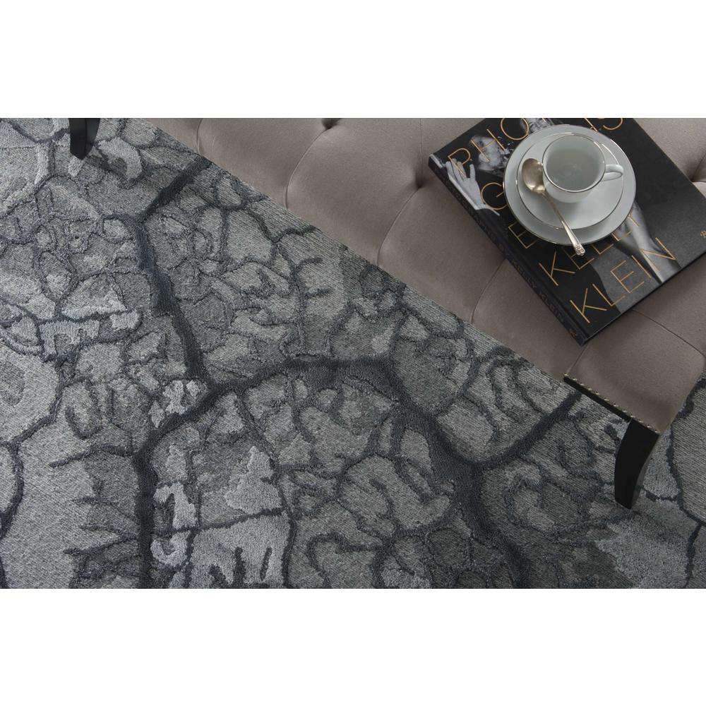 Divine Charcoal Area Rug. Picture 2