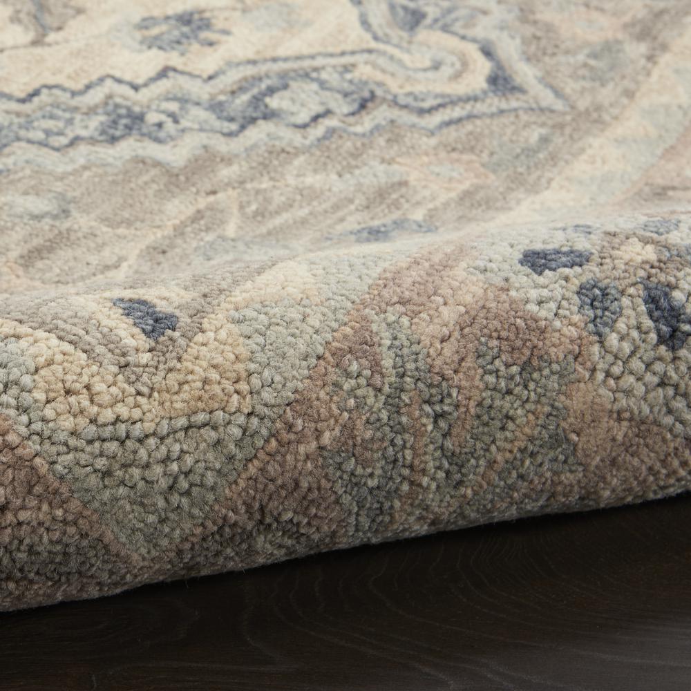 BAH03 Bahari Grey Area Rug- 5' x 7'. Picture 7