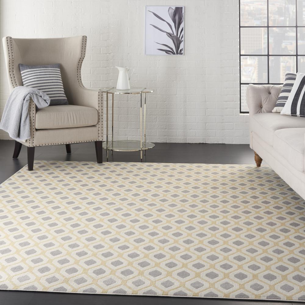 Grafix Area Rug, White, 7'10" x 9'10". Picture 9