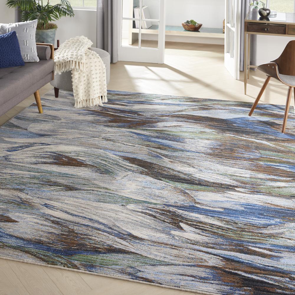 Modern Rectangle Area Rug, 8' x 10'. Picture 3