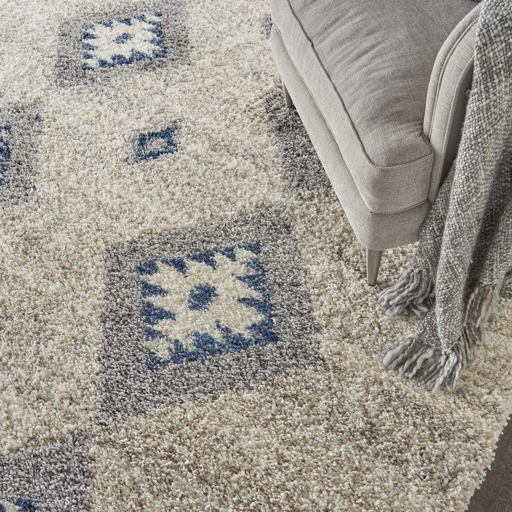 Nourison Home Scandinavian Shag Area Rug. Picture 8