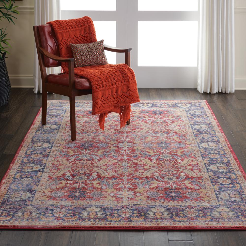 Vintage Rectangle Area Rug, 4' x 6'. Picture 3