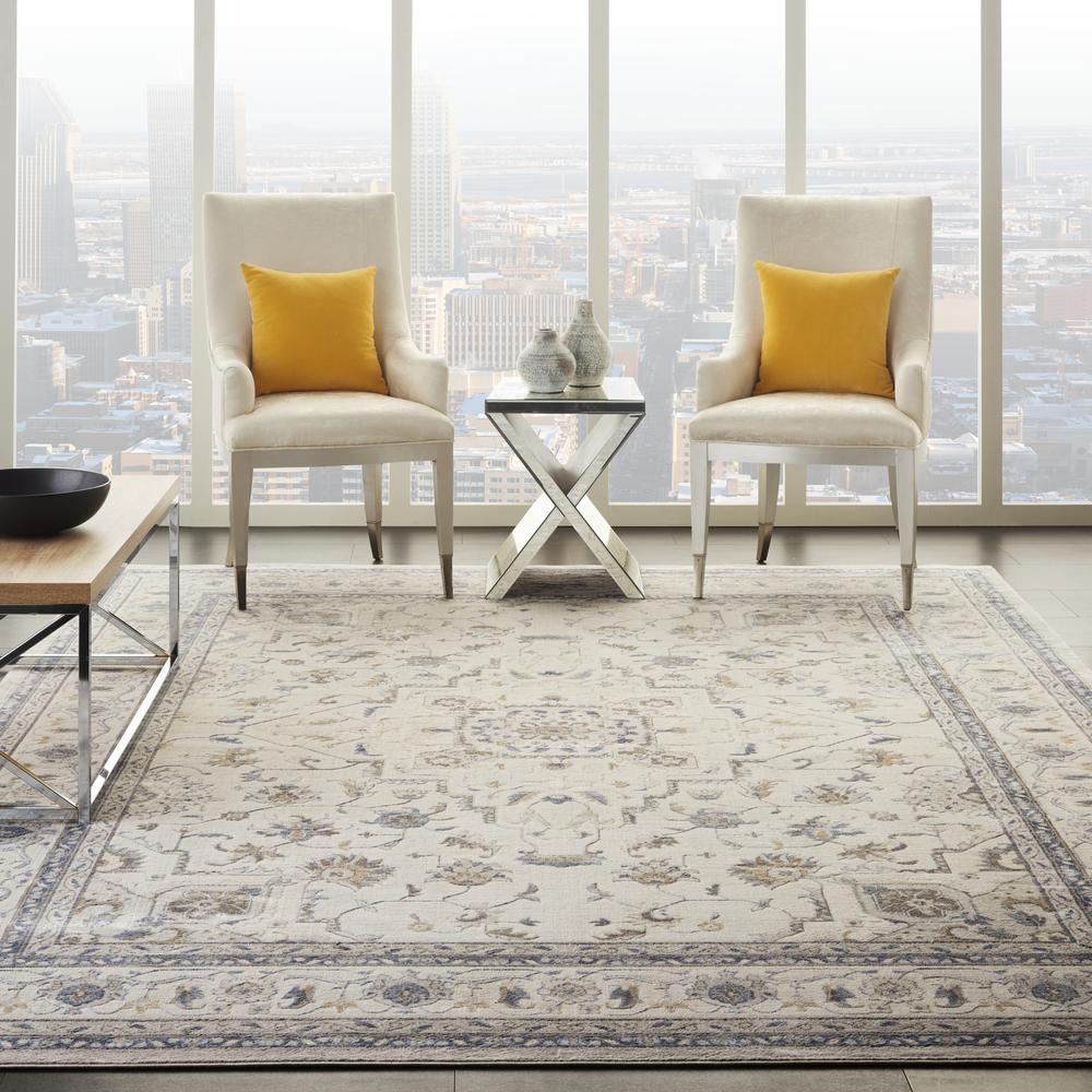 Nourison Home Sleek Textures Area Rug. Picture 3