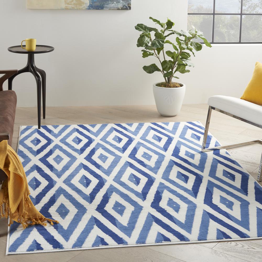 Modern Rectangle Area Rug, 6' x 9'. Picture 2