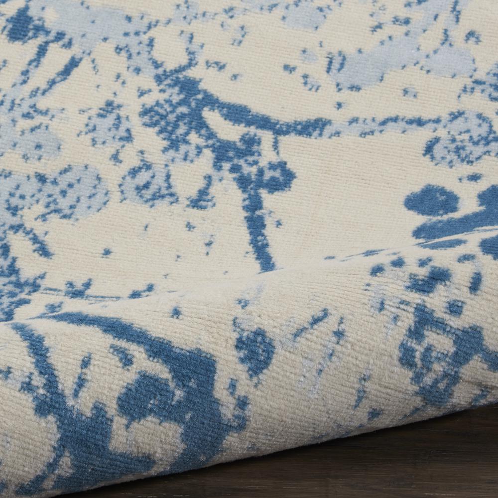 Jubilant Area Rug, Ivory/Blue, 2' x 4'. Picture 7