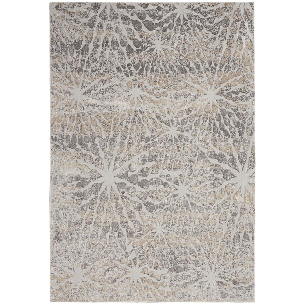 Nourison Home Sleek Textures Area Rug. Picture 1