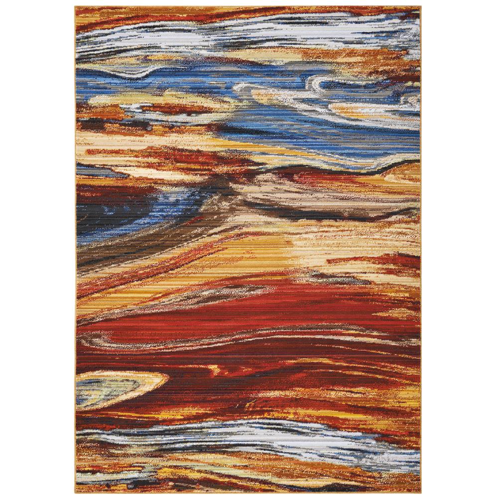 Modern Rectangle Area Rug, 6' x 8'. Picture 1