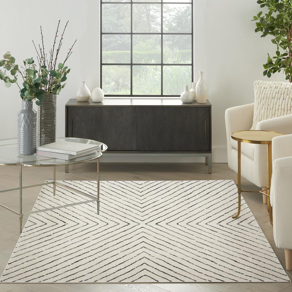 Scandinavian Rectangle Area Rug, 5' x 7'. Picture 10